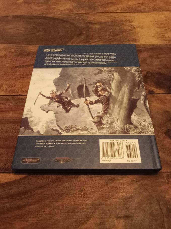 Sword & Sorcery Iron Heroes Malhavoc Press 2005