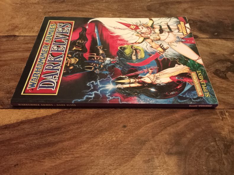 Warhammer Fantasy Dark Elves Army Book 4th Ed Games Workshop 1995