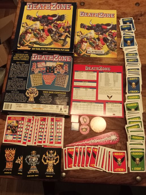 Blood Bowl Death Zone Complete Games Workshop 1998