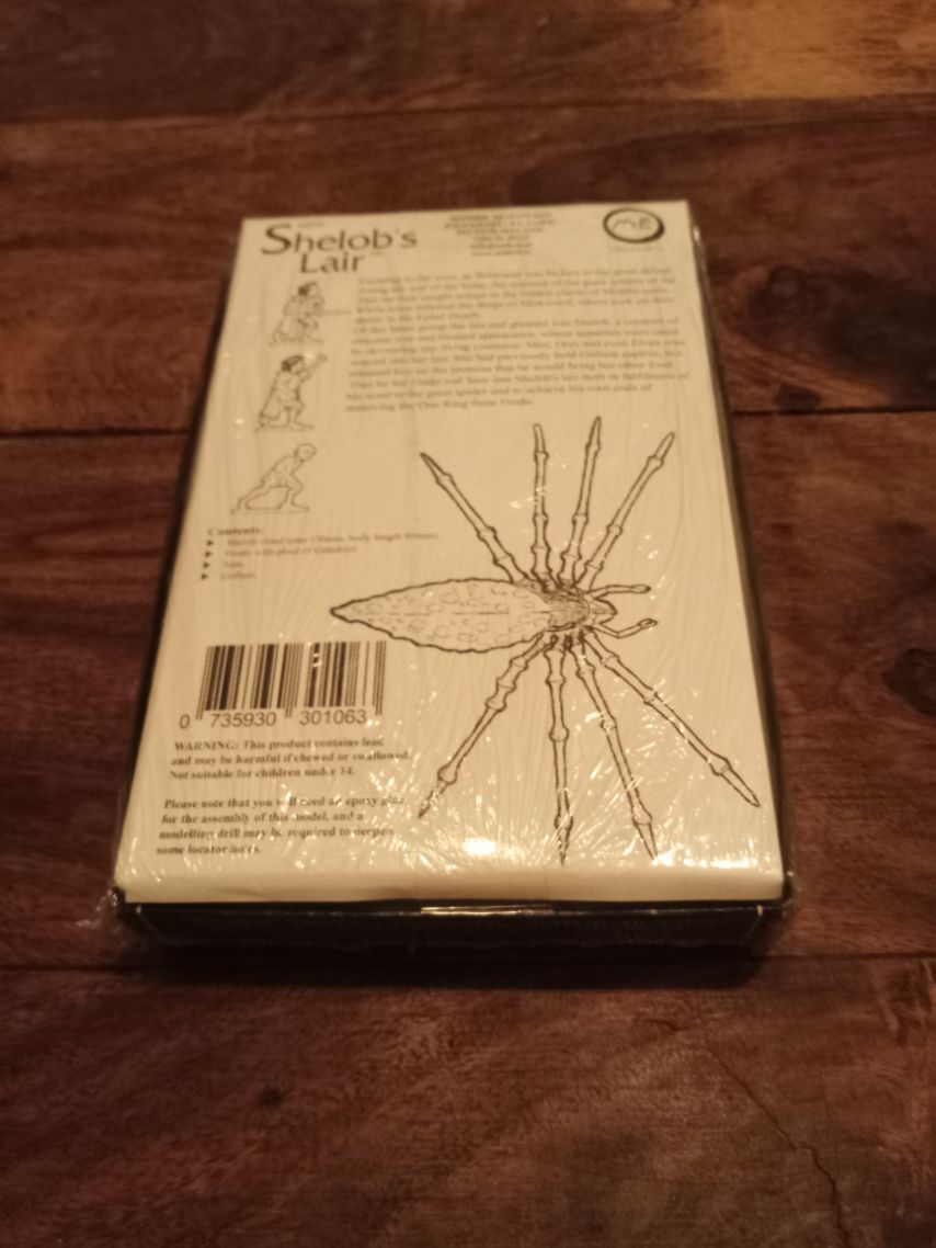 Mithril Miniatures Shelob's Lair Brand New/Sealed Metal Box Set 396