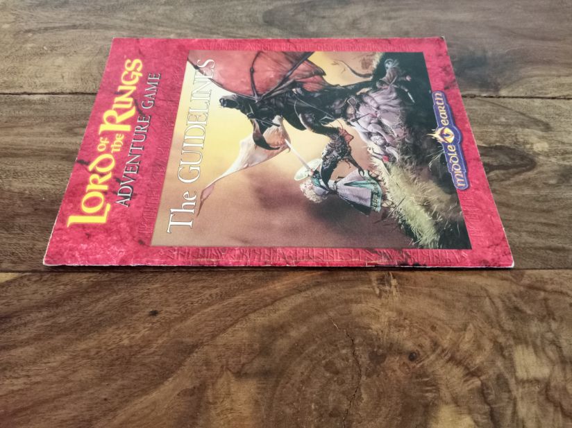 Lord of the Rings Adventure Game The Guidelines I.C.E. 1993