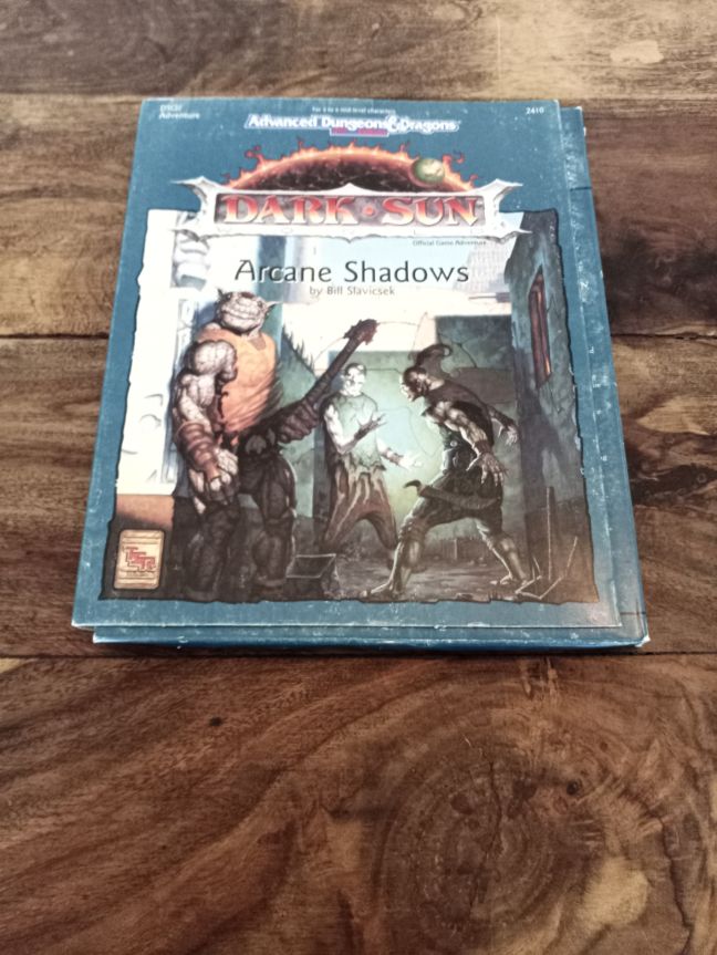 Dark Sun Road to Urik TSR 2410 AD&D 1992