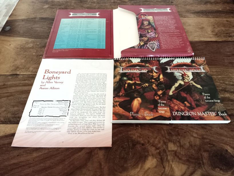 Dark Sun Asticlian Gambit TSR 2412 AD&D 1992