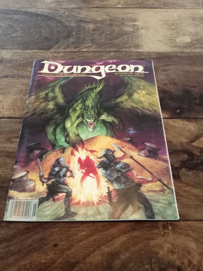 Dungeon Magazine #16 Mar/Apr 1989 TSR D&D