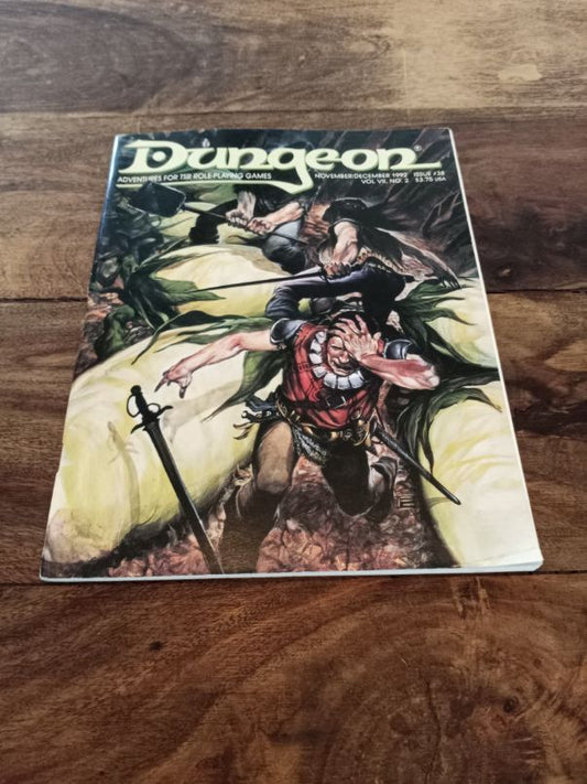 Dungeon Magazine #38 Nov/Dec 1992 TSR D&D