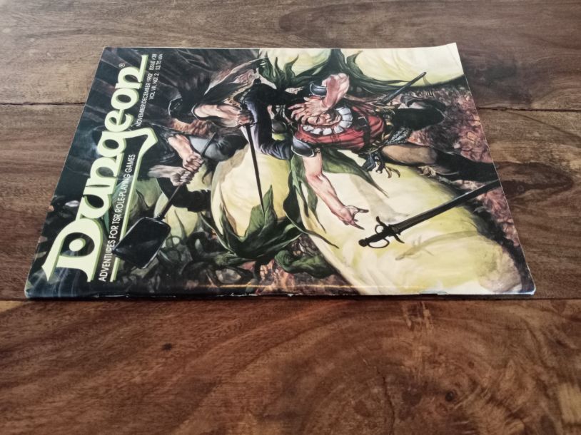 Dungeon Magazine #38 Nov/Dec 1992 TSR D&D