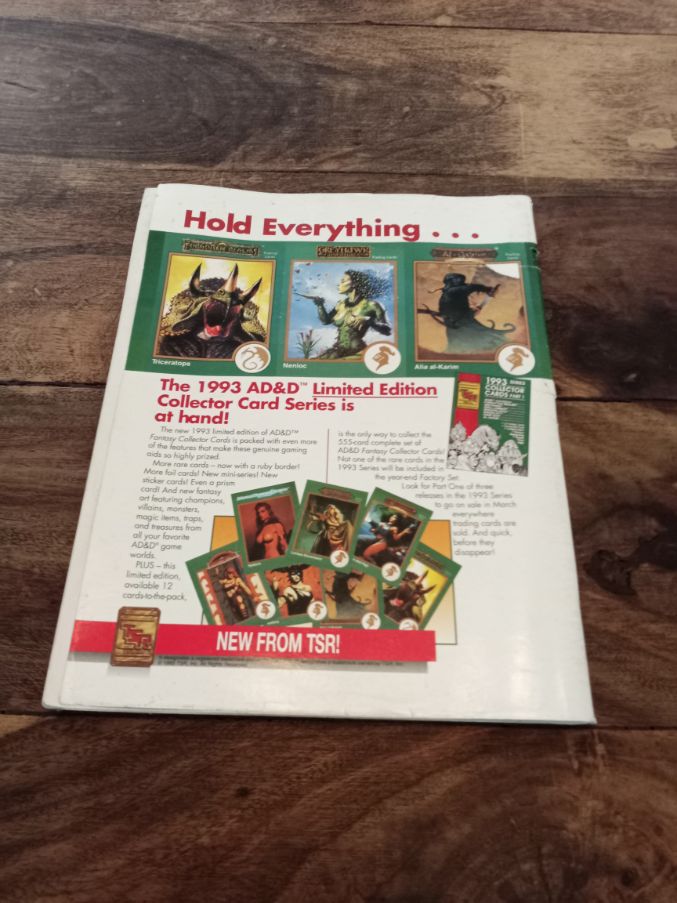 Dragon Magazine #191 March 1993 TSR D&D