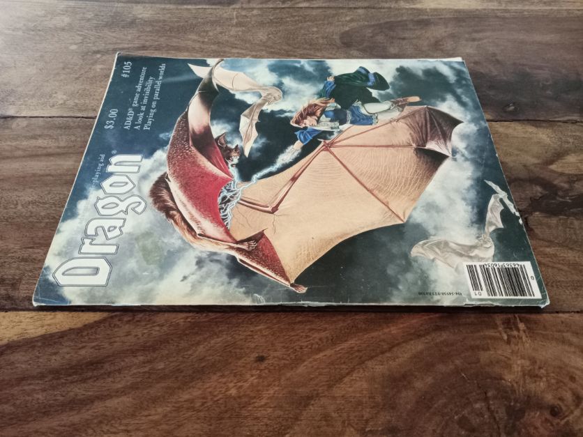 Dragon Magazine #105 January 1986 TSR D&D