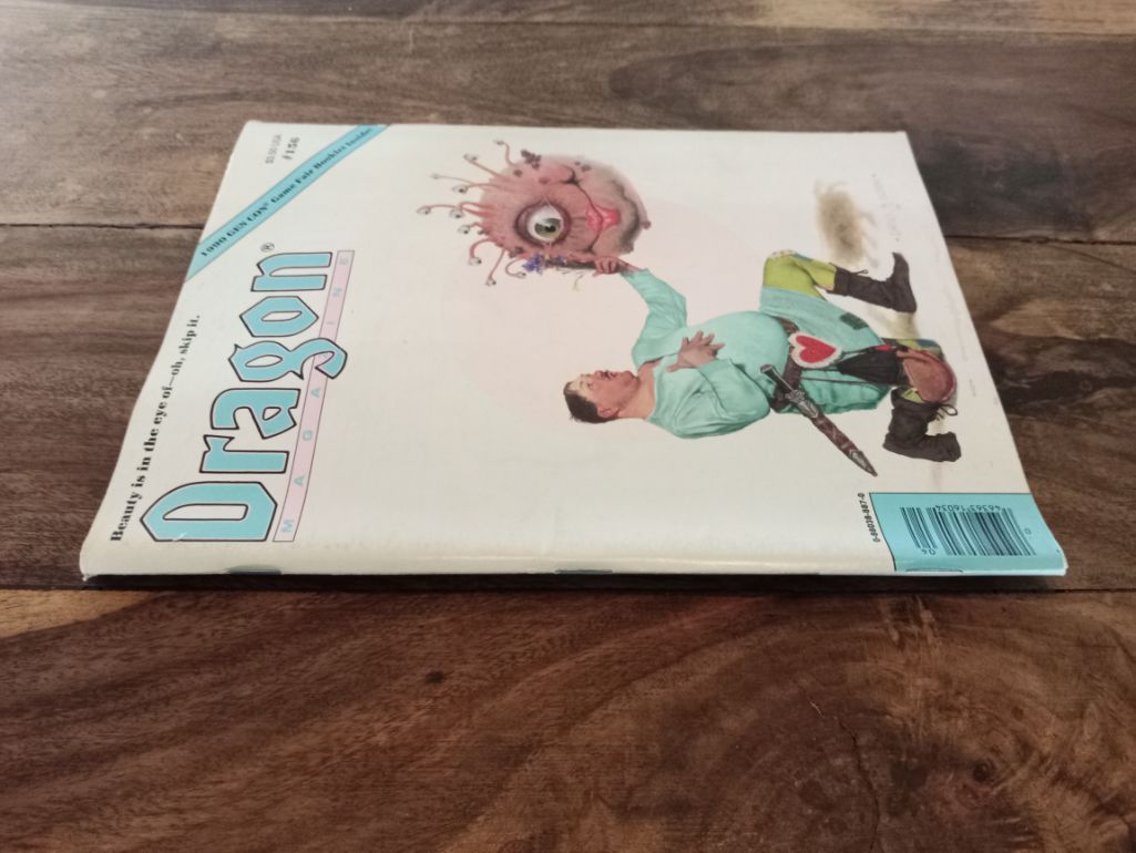 Dragon Magazine #156 April 1990 TSR AD&D