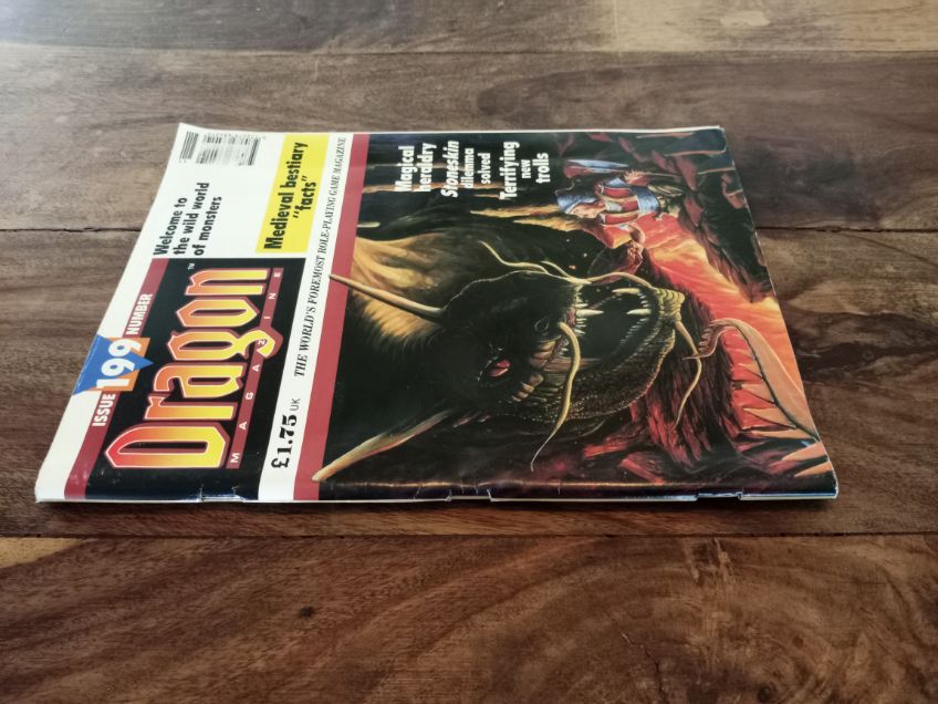 Dragon Magazine #199 November 1993 TSR AD&D