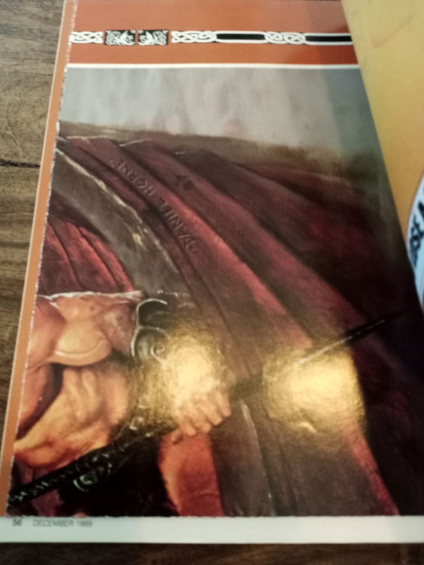 Dragon Magazine #152 Volume XIV Number 7 With Poster December 1989 TSR AD&D