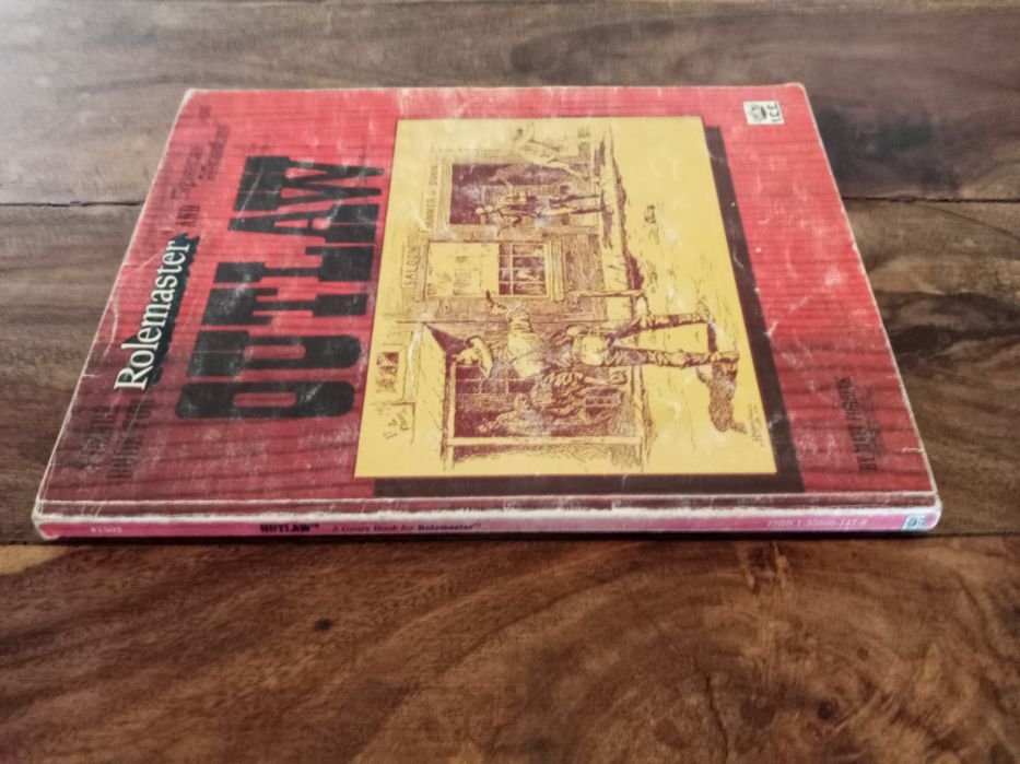 Rolemaster Outlaw I.C.E. 1302 Rolemaster 2nd Ed 1991