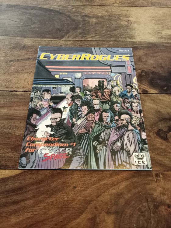 CyberSpace CyberRouges Character Compendium 1 I.C.E. #5103 1st Print 1990