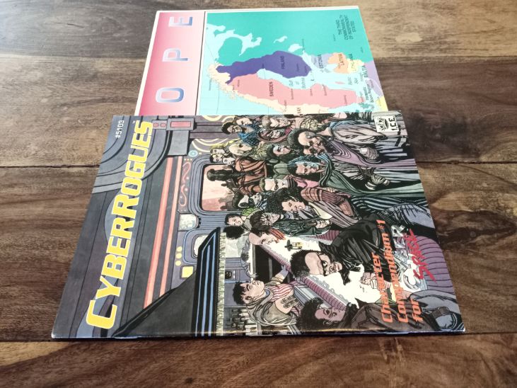 CyberSpace CyberRouges Character Compendium 1 I.C.E. #5103 1st Print 1990