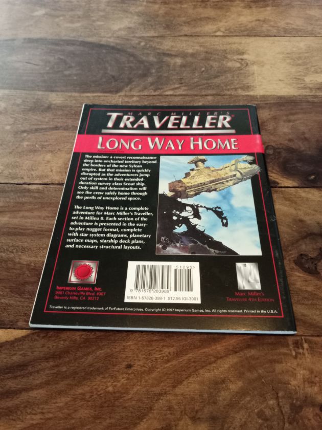 Traveller Long Way Home Traveller 4th Ed Imperium Games 1997