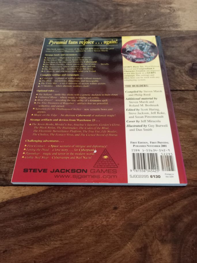GURPS Best Of Pyramid Volume 2 Steve Jackson Games 2001
