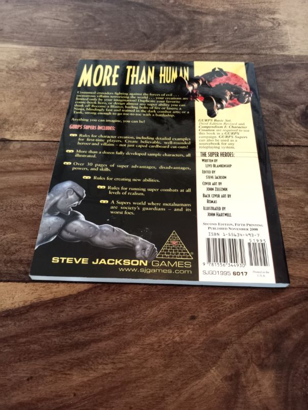 GURPS 2nd Edition Steve Jackson Games 1991