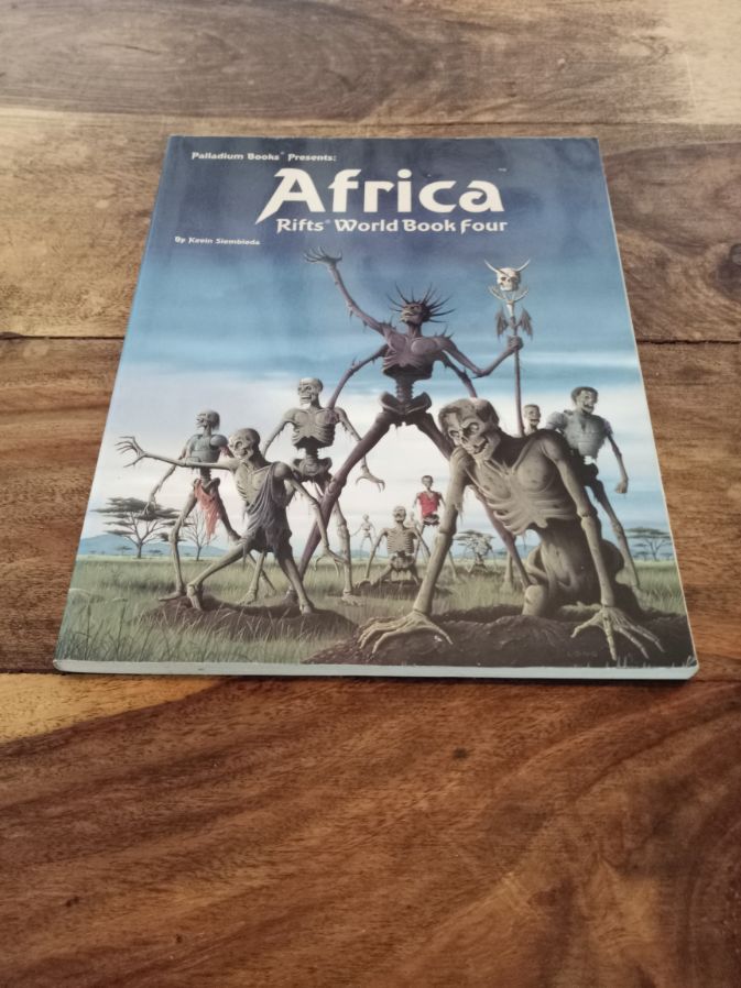 Rifts Palladium Africa 1st Printing Palladium 1997