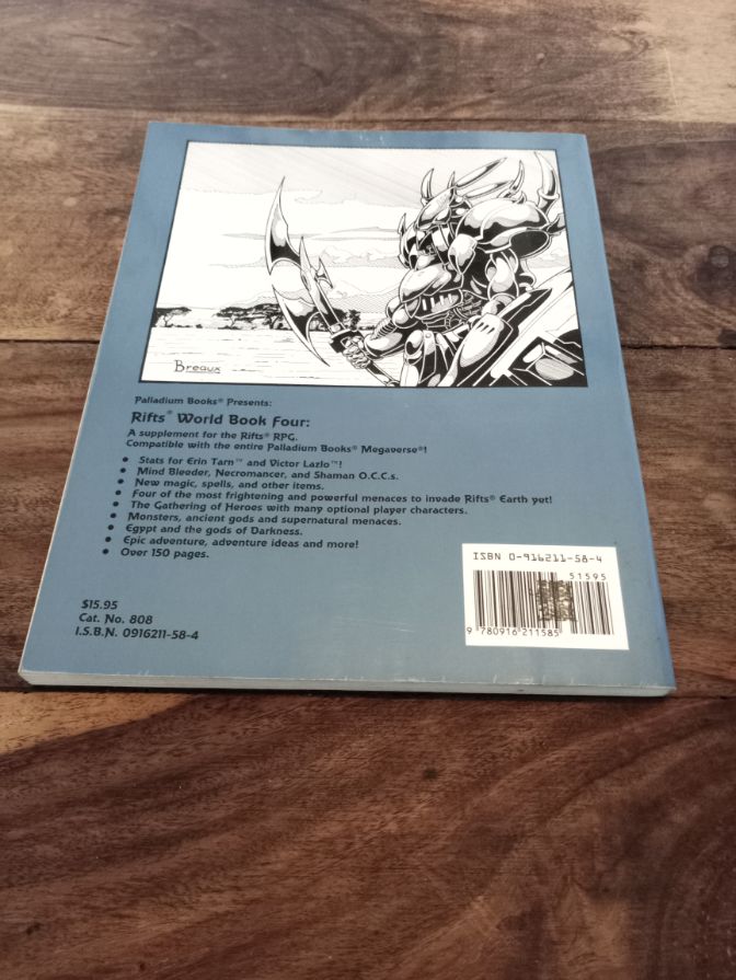 Rifts Palladium Africa 1st Printing Palladium 1997