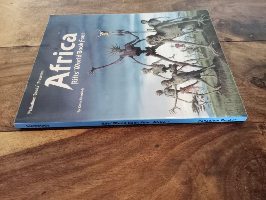 Rifts Palladium Africa 1st Printing Palladium 1997