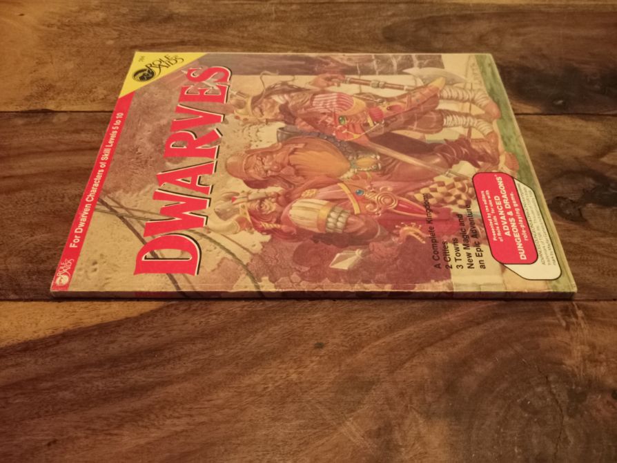 Dwarves Role Aids #704 AD&D Mayfair Games Inc.1984