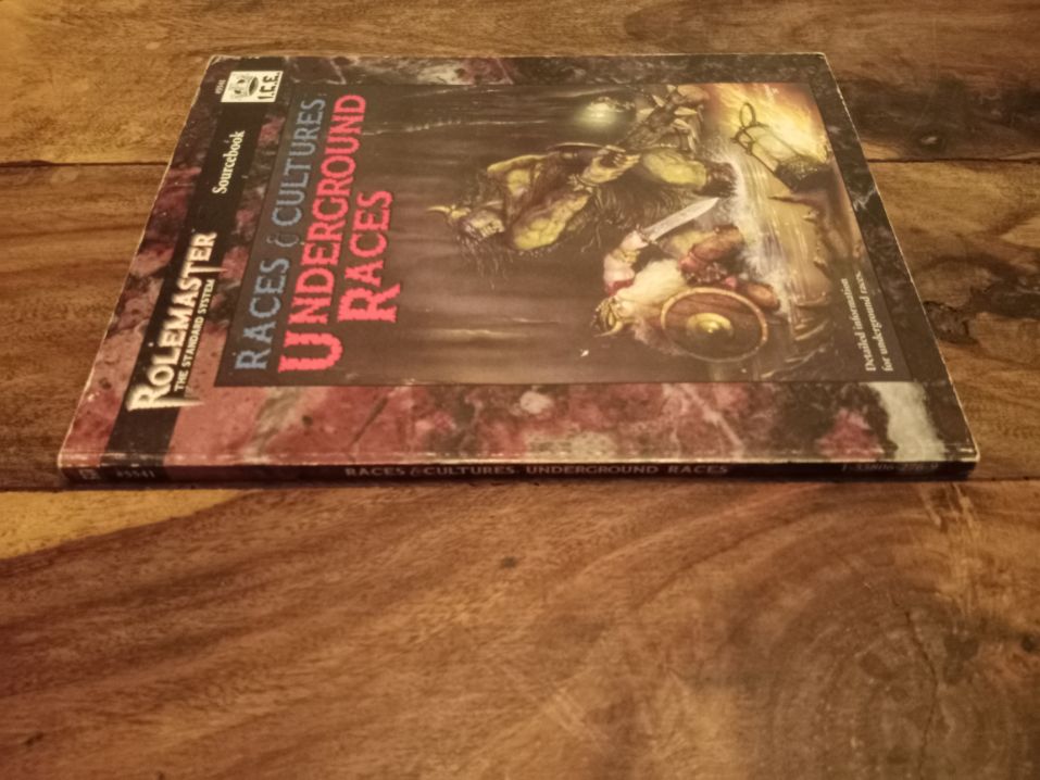 Rolemaster Underground Races I.C.E. 1996