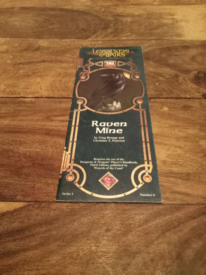 Legends & Lairs Raven Mine d20 FFG 2001