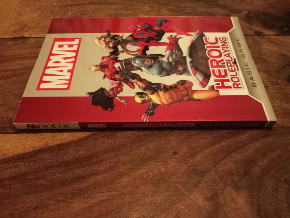 Marvel Heroic Roleplaying Basic Game Margaret Weis Productions 2012