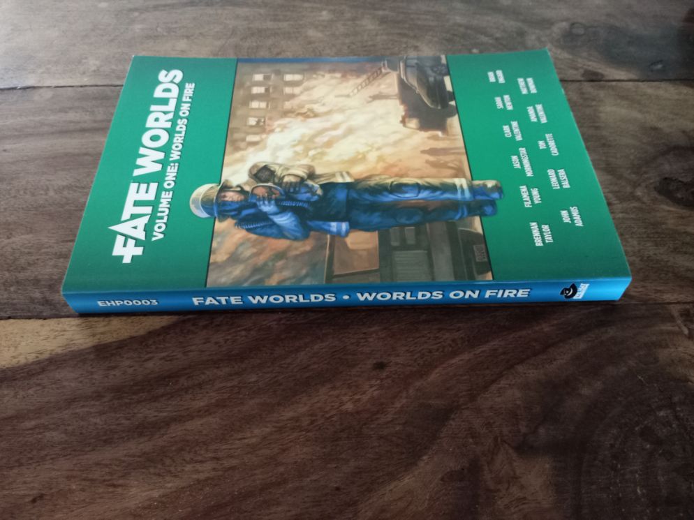 Fate Worlds #1 Worlds on Fire Evil Hat Productions EHP 0003 2013