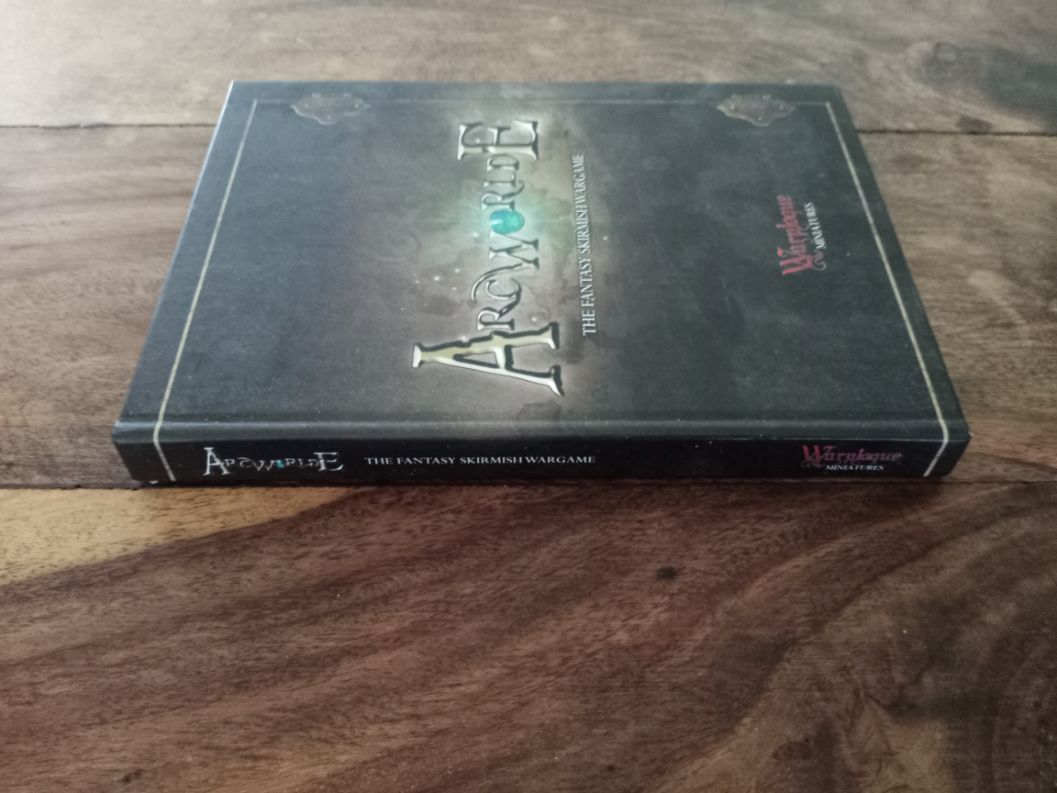 Arcworlde Fantasy Skirmish Wargame Hardcover Warploque Miniatures 2015