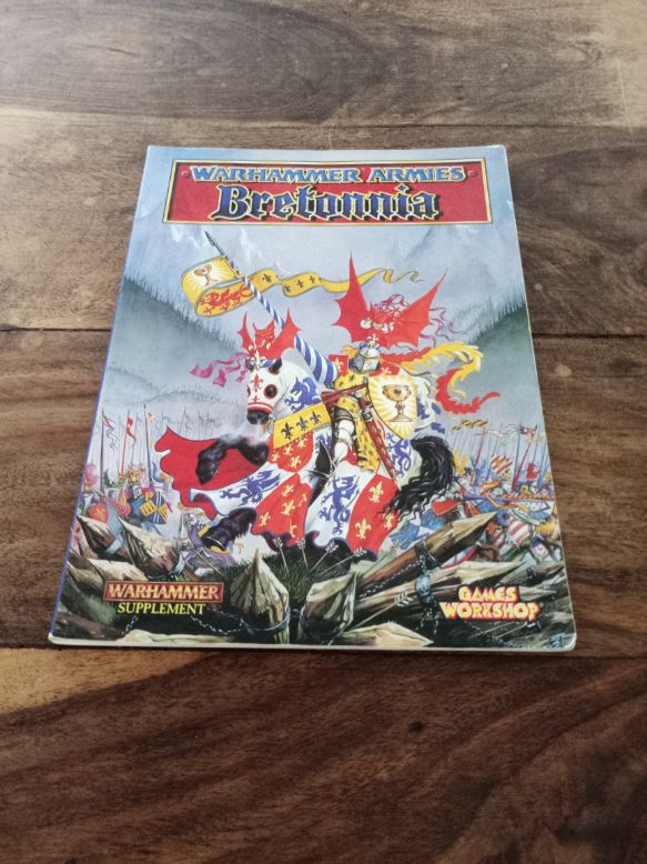 Warhammer Armies Bretonnia Codex Games Workshop 1996