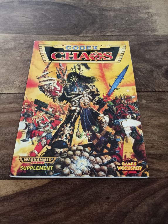 Warhammer 40K Codex Chaos 2nd Edition Games Workshop 1996