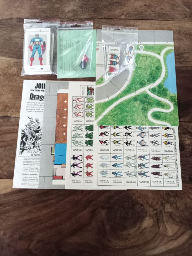 Marvel Super Heroes Revised Edition Basic Set TSR 1991