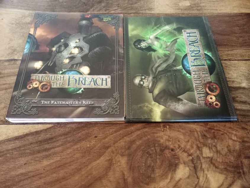 Malifaux Through The Breach The Fatemaster's Kit and GM Screen Wyrd Miniatures 2014