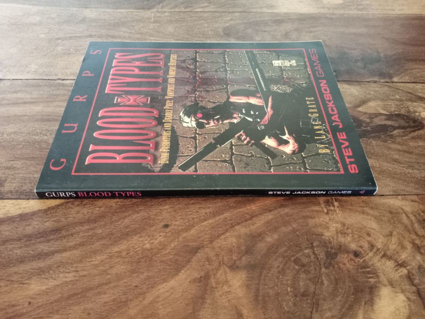 Gurps Blood Types Steve Jackson Games 1995