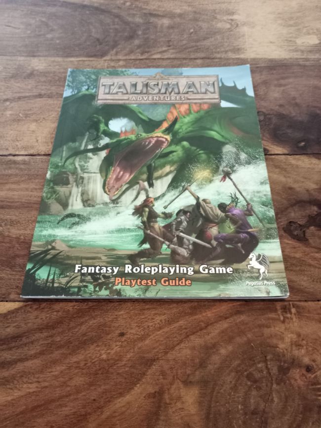 Talisman Adventures Playtest Guide Pegasus Spiele 2019