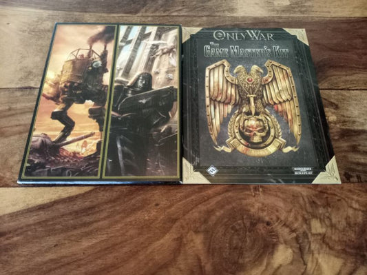 Only War Game Master Screen Game Master’s Kit Warhammer 40K Fantasy Flight Games 2012