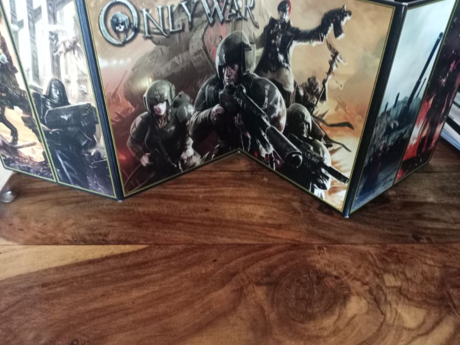 Only War Game Master Screen Game Master’s Kit Warhammer 40K Fantasy Flight Games 2012