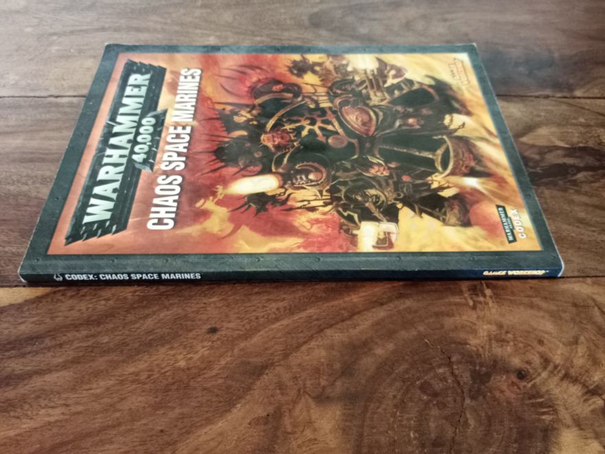 Warhammer 40,000 Chaos Space Marines 4th Edition Codex Games Workshop