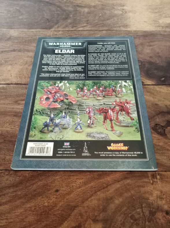 Warhammer 40k Eldar Codex 4th ed Games Workshop 2006