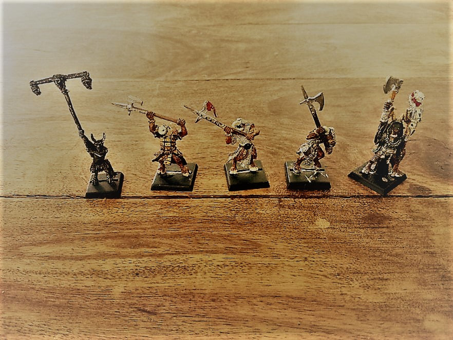 Warhammer Fantasy Chaos Beastmen Metal Games Workshop