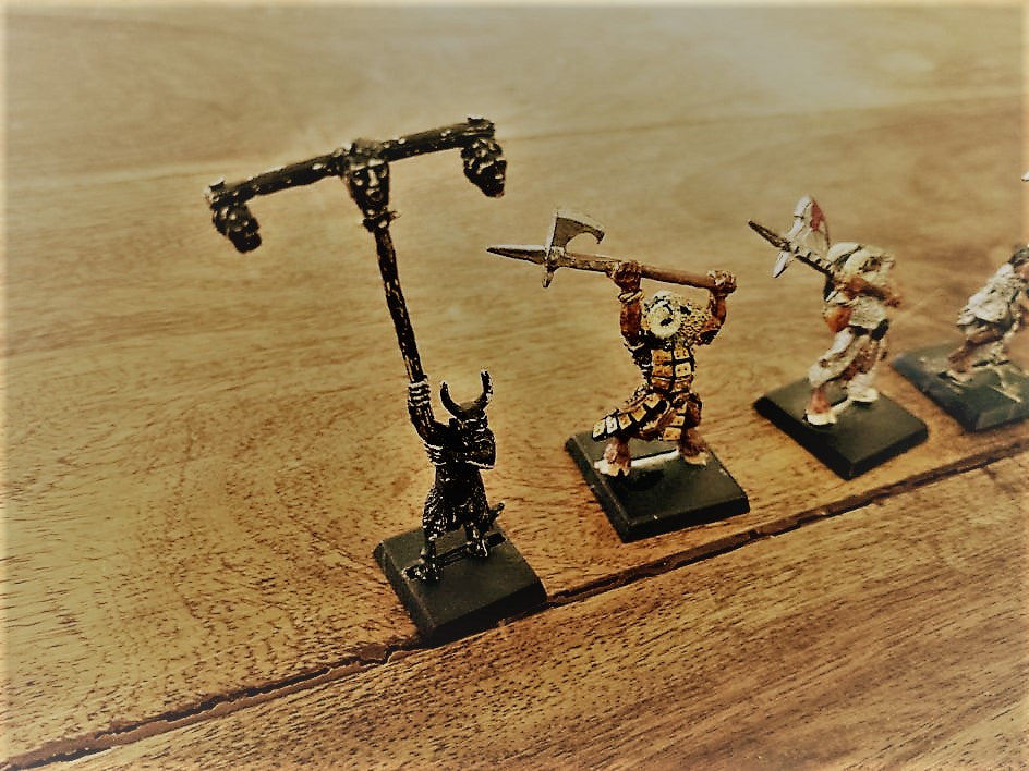 Warhammer Fantasy Chaos Beastmen Metal Games Workshop