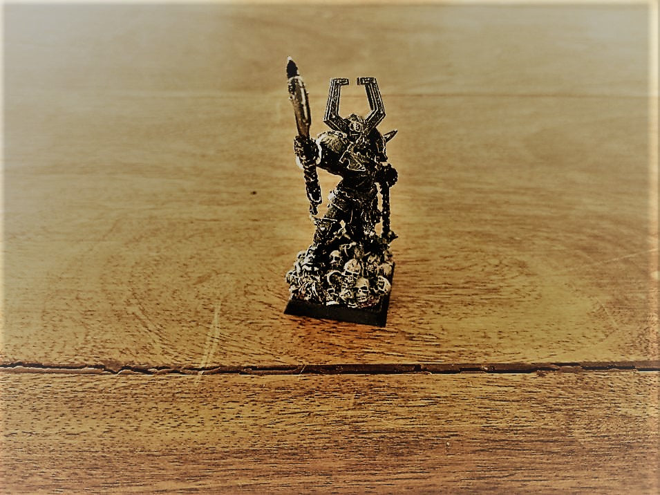 Warhammer Fantasy Chaos Lord Champion of Khorne Metal Games Workshop