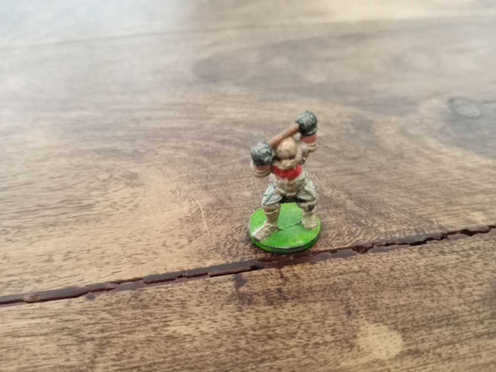 Dwarf Warrior With Axe Metal Miniatures