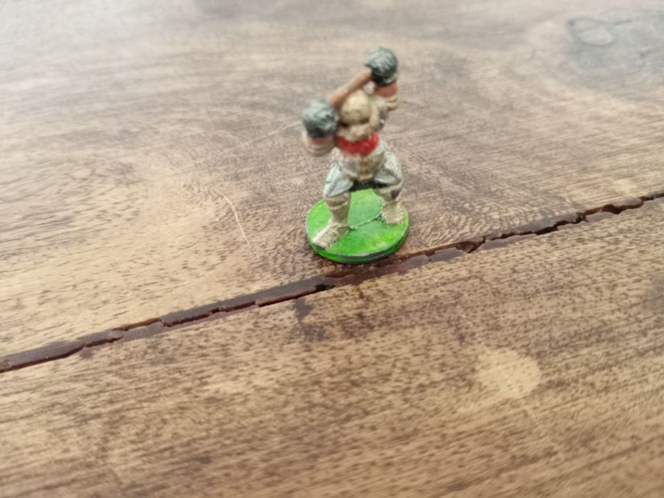 Dwarf Warrior With Axe Metal Miniatures