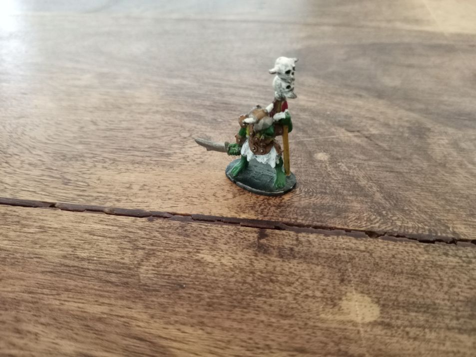 Prince August Goblin Chieftan Metal Miniatures