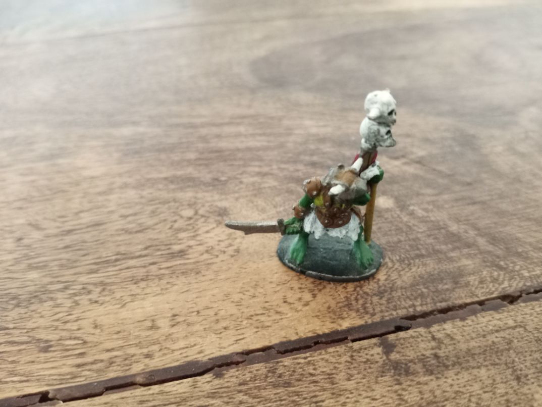 Prince August Goblin Chieftan Metal Miniatures