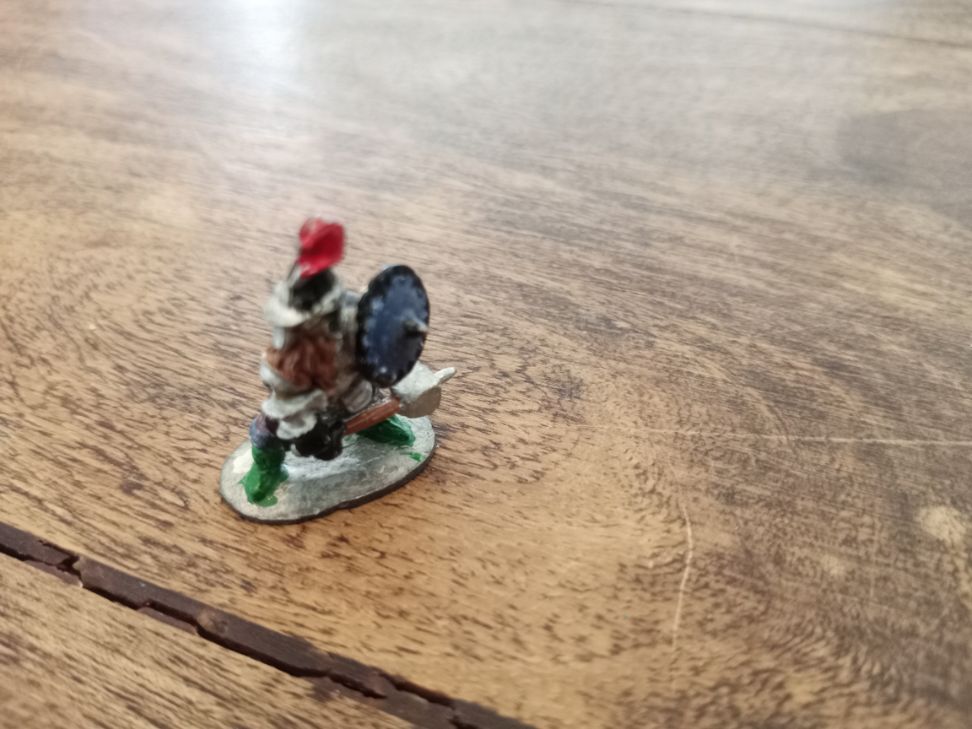 Prince August Dwarf With Mace and Shield Metal Mithril Miniatures