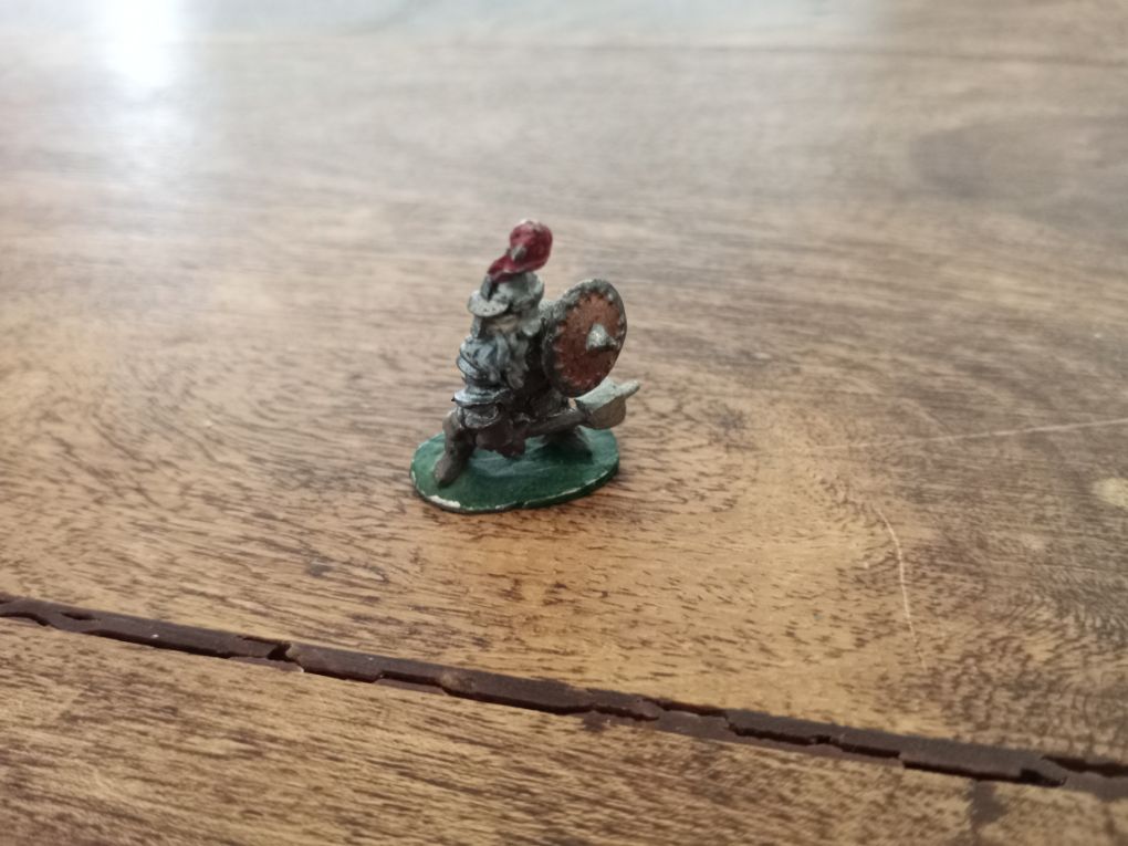 Prince August Dwarf With Mace and Shield Metal Mithril Miniatures