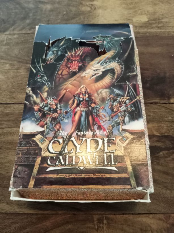 The Fantasy Art Of Clyde Caldwell Trading Card Set 1995